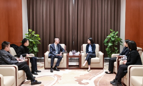 宁波银行嘉兴分行行长胡海东莅临腾博会官网调研