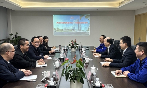 嘉兴市人民政府副市长戴锋莅临腾博会官网调研