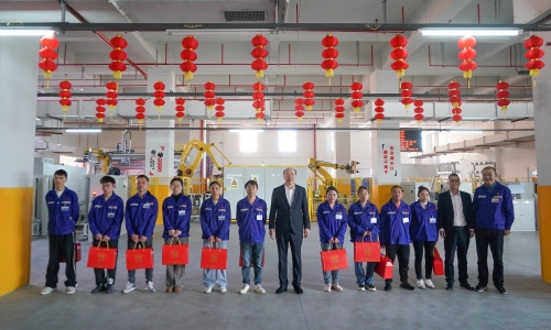 春节慰问一线员工，，，暖心眷注转达企业温度