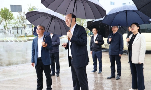 嘉兴市委副书记、、、市长李军莅临腾博会官网调研并宣讲党的二十届四中全会精神